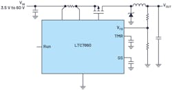 8. The LTC7860 switching surge stopper. 8. The LTC7860 switching surge stopper.
