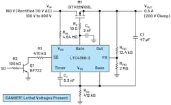 11. This is the LTC4366 high-voltage floating topology. 11. This is the LTC4366 high-voltage floating topology.