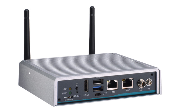 3. The AIE100-903-FL, developed by Axiomtek, is well-suited for smart-city applications.