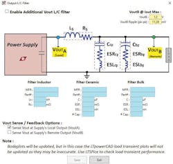 9. Selecting an LC filter at the output of a switching controller to reduce voltage ripple. 9. Selecting an LC filter at the output of a switching controller to reduce voltage ripple.