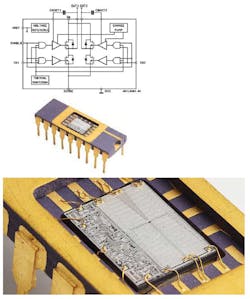 1. Introduced in 1985, STMicro's L6202 full-bridge driver circuit was the first commercial device fabricated in its BCD digital/analog/power technology. Interestingly, the device remains in production today. 1. Introduced in 1985, STMicro's L6202 full-bridge driver circuit was the first commercial device fabricated in its BCD digital/analog/power technology. Interestingly, the device remains in production today.