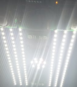 6. The images show DL1 through DL7 turned ON during daytime with bright sunshine. 6. The images show DL1 through DL7 turned ON during daytime with bright sunshine.