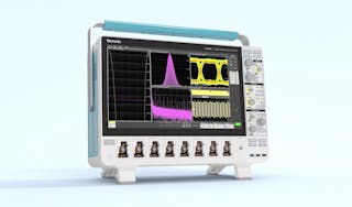 2. The MSO6B oscilloscope can perform simultaneous correlation of time domain and frequency domain tests.