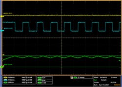 4. The MP6522 can effectively regulate the current at a 1.5 A peak. 4. The MP6522 can effectively regulate the current at a 1.5 A peak.