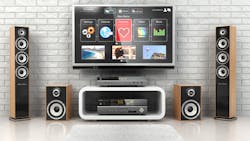 1. AV receivers are the hub of a home-theater system and the main source of power. 1. AV receivers are the hub of a home-theater system and the main source of power.
