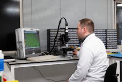 A good anti-counterfeiting process starts with microscopy and material analysis.