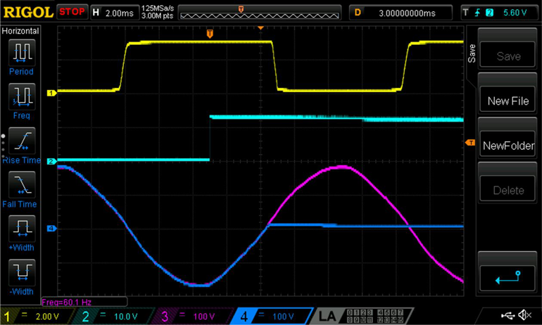 11. This shows the relay opening at true zero-crossing point with a 4.793-ms delay.