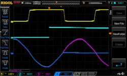 11. This shows the relay opening at true zero-crossing point with a 4.793-ms delay. 11. This shows the relay opening at true zero-crossing point with a 4.793-ms delay.