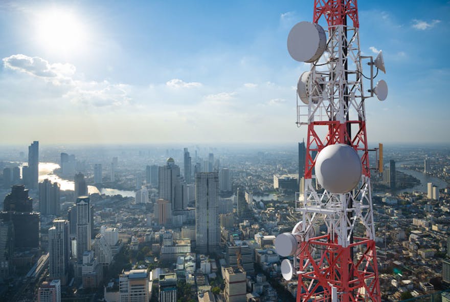 2. Silicone sealants and adhesives are used with antenna covers in 5G networks.