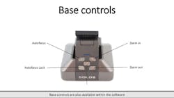 3. One feature that makes the Solo 8Plus stand out are the controls on the base for adjusting zoom and autofocus. 3. One feature that makes the Solo 8Plus stand out are the controls on the base for adjusting zoom and autofocus.