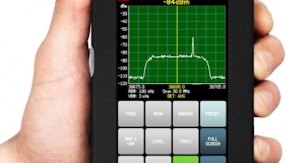 Handheld Spectrum Analyzer Enables Quick RF Troubleshooting ...