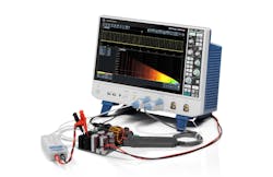 The R&S®RTO6 oscilloscope series’ measurement toolset combined with a streamlined user interface quickly solves circuit issues. The R&S®RTO6 oscilloscope series’ measurement toolset combined with a streamlined user interface quickly solves circuit issues.