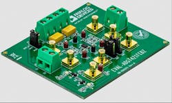 2. The ADG7421F Evaluation Kit provides a convenient platform for exercising the IC. 2. The ADG7421F Evaluation Kit provides a convenient platform for exercising the IC.