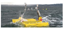 Wave Energy Buoy System (WEBS) project: C-Power plans to use the same technology at larger and smaller scales to enable new types of applications for offshore markets. These include oil and gas exploration and production, offshore carbon sequestration, oceanographic research, aquaculture, and homeland defense. (Courtesy of Vicor) Wave Energy Buoy System (WEBS) project: C-Power plans to use the same technology at larger and smaller scales to enable new types of applications for offshore markets. These include oil and gas exploration and production, offshore carbon sequestration, oceanographic research, aquaculture, and homeland defense. (Courtesy of Vicor)