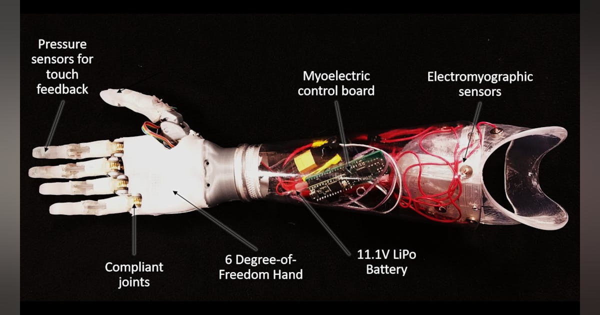 Bionic Hand Provides Strength and Haptic Feedback | Electronic Design