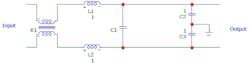 3. The ISS 461B filter is targeted for conducted emissions. (Image from Reference 3) 3. The ISS 461B filter is targeted for conducted emissions. (Image from Reference 3)