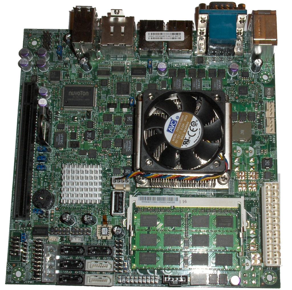 4. X9SCV-QV4 Mini-ITX motherboard