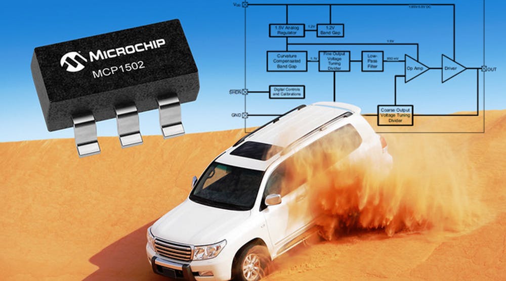 Precision Voltage Reference Thrives Despite Automotive Stresses ... Circuit Diagram