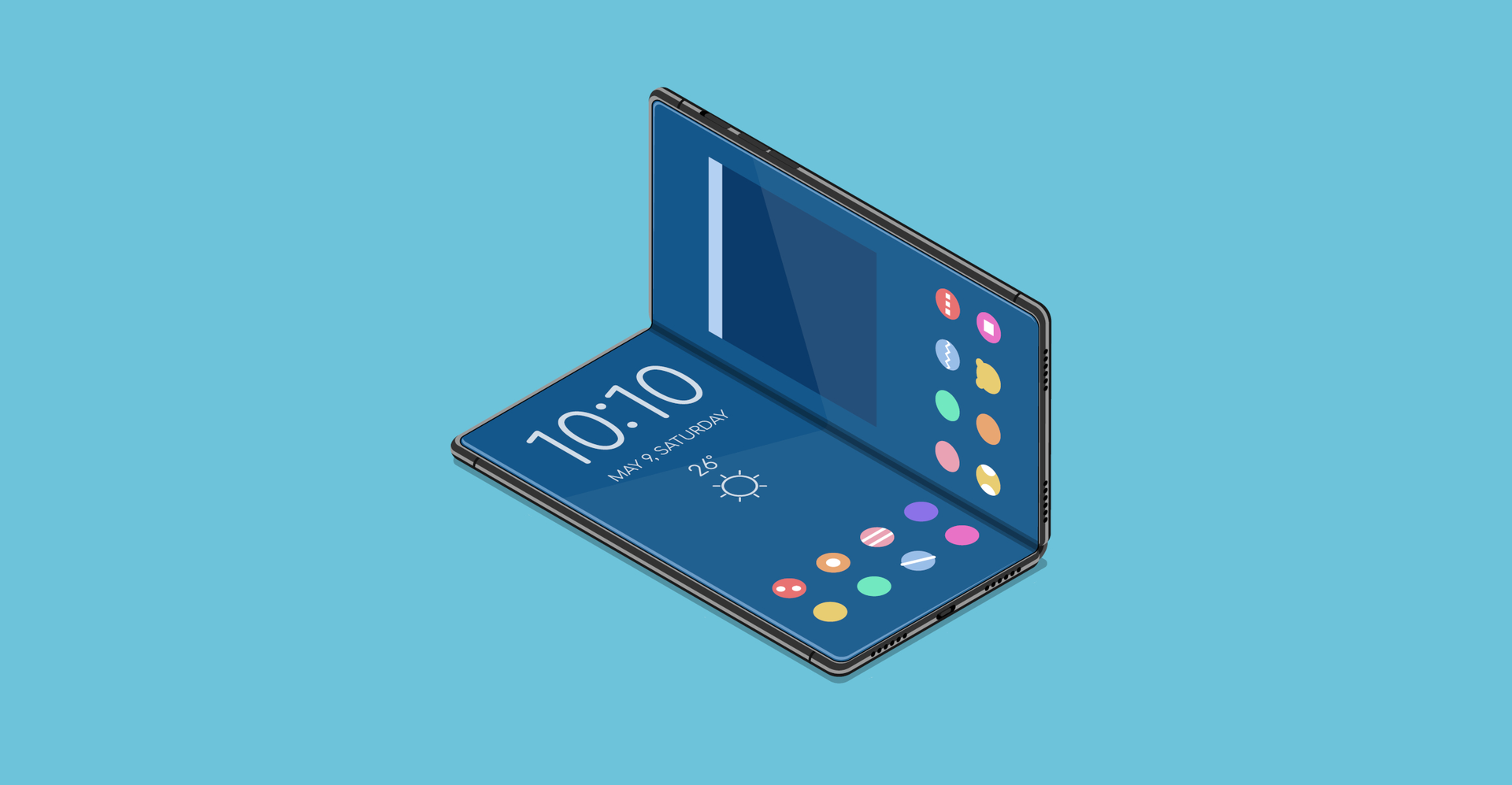 可折叠的智能手机222