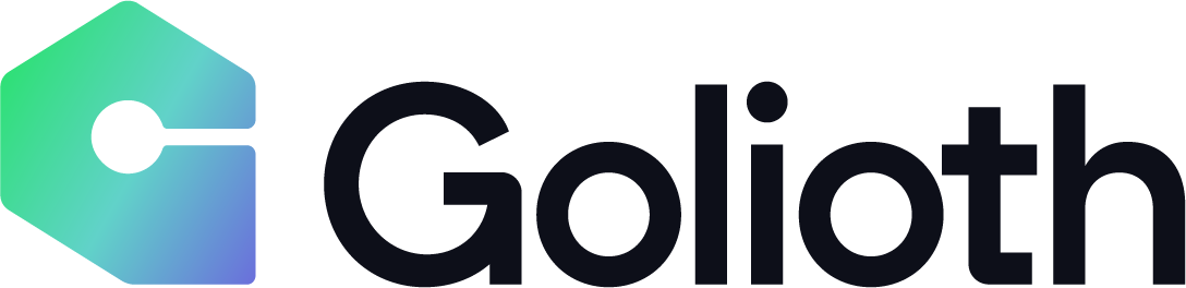 Golioth标志梯度+黑色