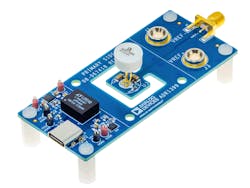 3. The EVAL-ADR1399 evaluation board simplifies basic tests on this reference. Note that the device itself is raised above the board and is thermally isolated by a routed “island” zone to maximize thermal impedance and maintain nominal operating temperature with minimal fluctuations. 3. The EVAL-ADR1399 evaluation board simplifies basic tests on this reference. Note that the device itself is raised above the board and is thermally isolated by a routed “island” zone to maximize thermal impedance and maintain nominal operating temperature with minimal fluctuations.