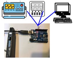 7. More than 2 V across a 0.5-Ω sense resistor indicates more than 4 A of inrush current. 7. More than 2 V across a 0.5-Ω sense resistor indicates more than 4 A of inrush current.