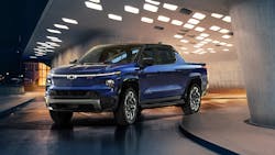 The 2024 Chevrolet Silverado EV. The 2024 Chevrolet Silverado EV.