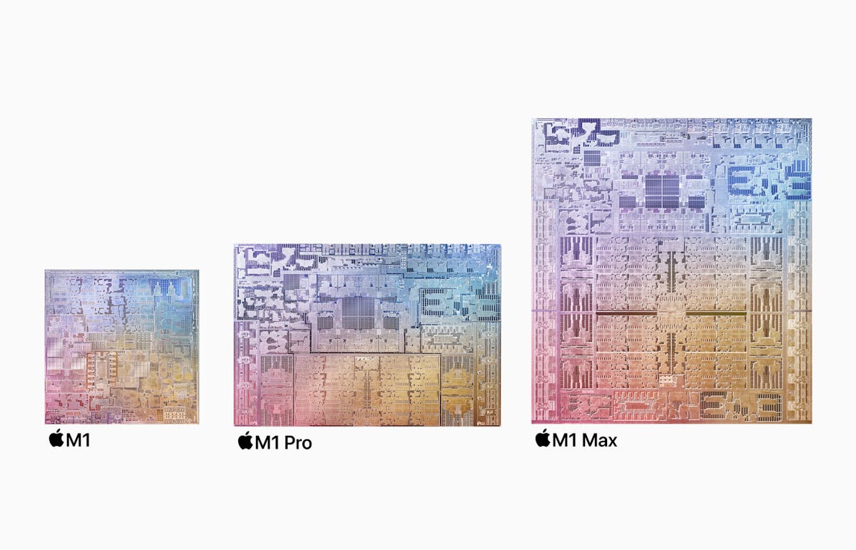 Die shots of Apple&apos;s M1 processors for Macs.