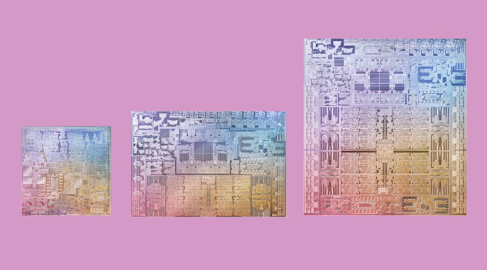 Apple M1 Pro M1 Max M1 Family Promo 苹果M1 Pro M1 Max M1家庭促销