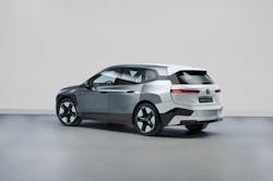 1. The BMW iX Flow demonstration vehicle is wrapped in a custom E Ink display that can change color like an e-reader. 1. The BMW iX Flow demonstration vehicle is wrapped in a custom E Ink display that can change color like an e-reader.