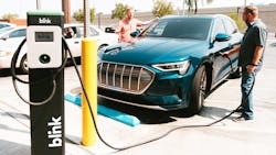 Blink Charging provides a range of consumer and industrial electric-vehicle charging solutions. Blink Charging provides a range of consumer and industrial electric-vehicle charging solutions.