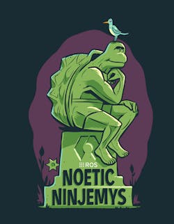 1. Noetic Ninjemys is the latest and last ROS 1 release, which has an end-of-life date of May 2025. It will be replaced by ROS 2. (Image credit: ROS)