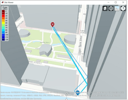 2. Massive MIMO and mmWave RF propagation analysis with ray-tracing models in MATLAB. (©2021 The MathWorks) 2. Massive MIMO and mmWave RF propagation analysis with ray-tracing models in MATLAB. (©2021 The MathWorks)