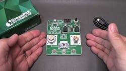 This is an example of Alix Paultre presenting Dialog Semi's SLG47105V HV PAK Four-Output Mixed-signal Matrix Demo Kit. This is an example of Alix Paultre presenting Dialog Semi's SLG47105V HV PAK Four-Output Mixed-signal Matrix Demo Kit.