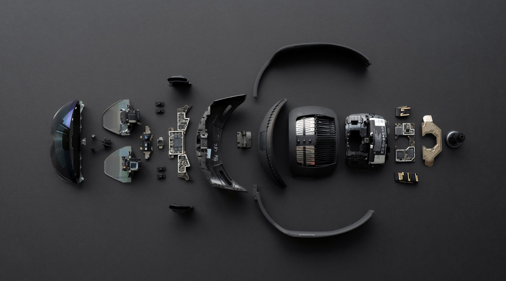 Holo Lens 2 Exploded Holo镜头2爆炸