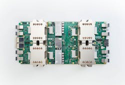 The second generation of Google's Tensor Processor Unit (TPU) for the data center. The second generation of Google's Tensor Processor Unit (TPU) for the data center.