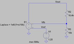 6. LTspice dc-dc converter simulation schematic. 6. LTspice dc-dc converter simulation schematic.