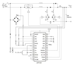12. Analog Devices· ADP1048 digital PFC is configured as a bridgeless PFC. 12. Analog Devices· ADP1048 digital PFC is configured as a bridgeless PFC.