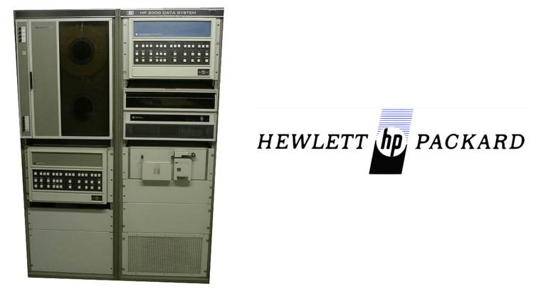 1. The HP2000 time-sharing system utilizes two minicomputers: one for general computing and another to handle communications.