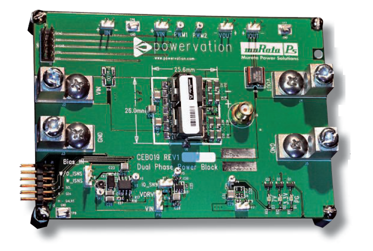 6. The Maxim MAX15301&rsquo;s gate-driver outputs can control an external synchronous rectifier consisting of two power MOSFETs that deliver the dc output.