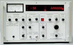 This EMI receiver (FCLE 1535) covers the frequency range from 9 kHz to 3.25 GHz. (Image from Reference 1)