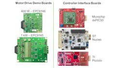 2. EPC's development kits take a modular approach; therefore, the same demo board can be plugged into different host processor boards. 2. EPC's development kits take a modular approach; therefore, the same demo board can be plugged into different host processor boards.