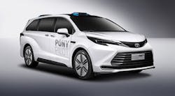 Toyota’s Sienna platform is equipped with Pony.ai’s next-generation autonomous-driving system. (Photo: Pony ai) Toyota’s Sienna platform is equipped with Pony.ai’s next-generation autonomous-driving system. (Photo: Pony ai)