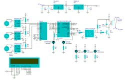 3. Electronic schematic for testing mode. 3. Electronic schematic for testing mode.