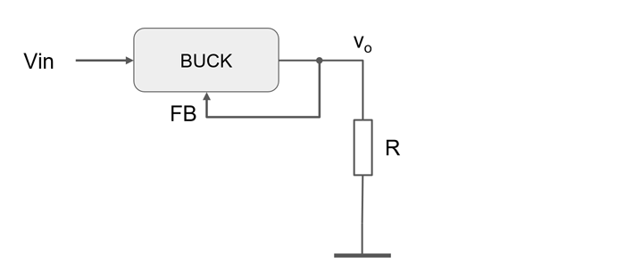 3. Single-phase buck converter with controlled output voltage.