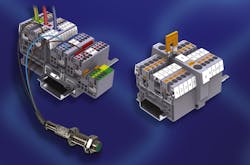 1. The latest push-in technology for DIN rail terminal blocks allows for 33% more wire density.