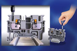 5. Push-in type DIN-Rail Terminal blocks are becoming very popular with OEMs.