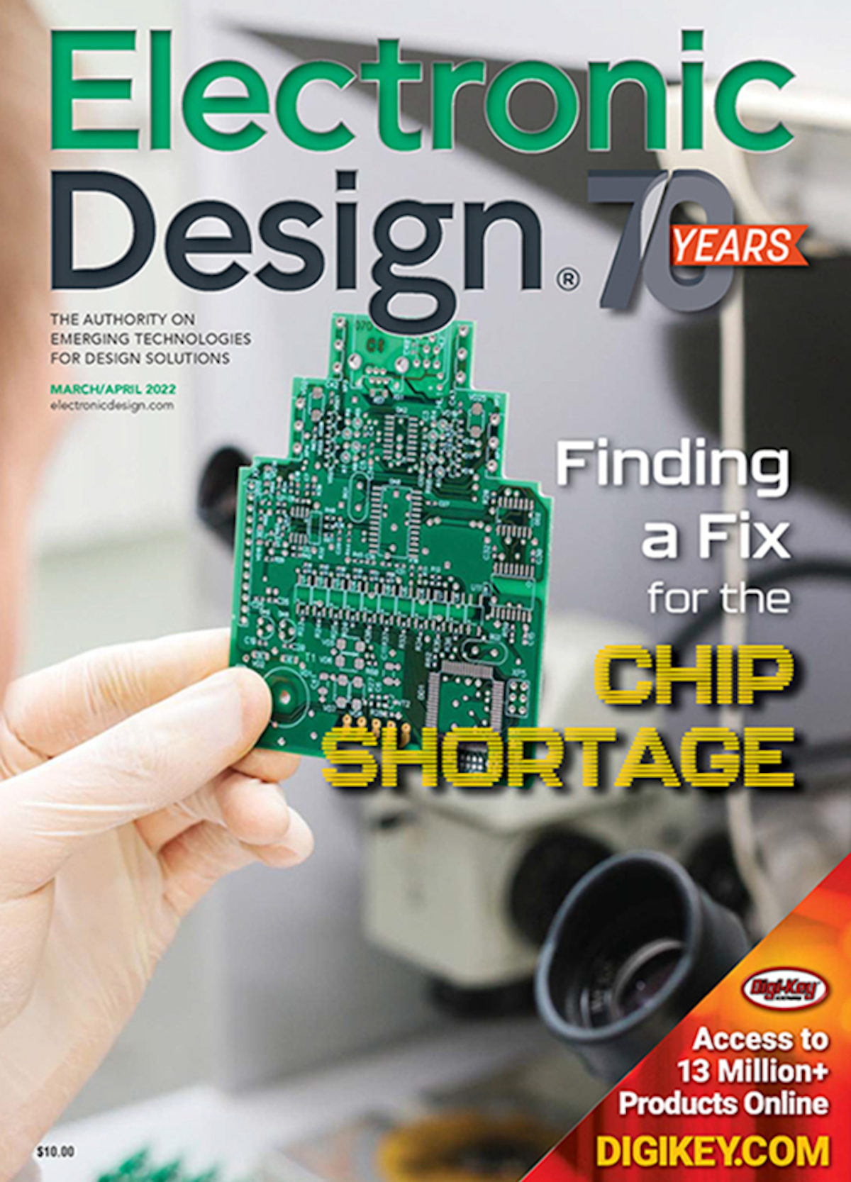 Electronic Design Mar/Apr 2022 cover image