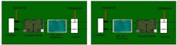 6. Use transmitter pre-emphasis for the configuration shown on the left and receiver equalization for the configuration shown on the right. 6. Use transmitter pre-emphasis for the configuration shown on the left and receiver equalization for the configuration shown on the right.