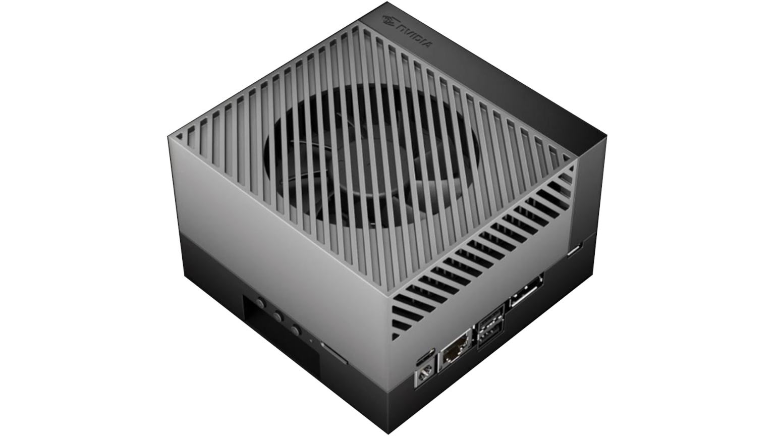 1. The Jetson AGX Orin Development Kit includes a carrier board and case with an M.2 socket that can handle an NVMe SSD.